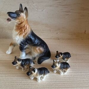 Hagen Renaker German Shepherd Bone China Dog Figurine Collection